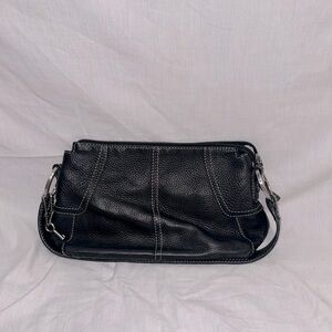 Fossil Black Leather Purse